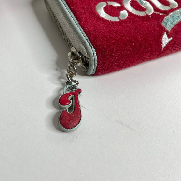 FAIR CONDITION Juicy Couture Your Royal Highness Red Green Bag Y2K and Wallet - Picture 5 of 16